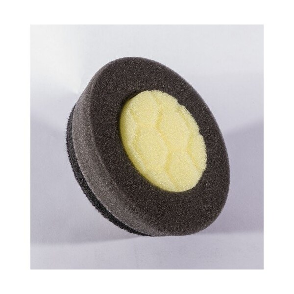 Rbl Products 3.5" YELLOW & BLACK BUFFING PAD RB5-35YB - main